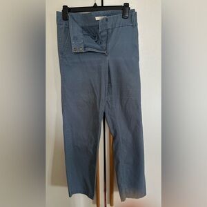 LOFT Women’s Blue Faux Pockets Office Dress Pants Womens 12